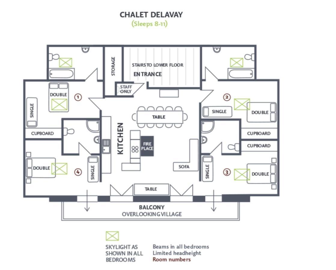 Residences Delavay Les Pistes Les Gets Luaran gambar